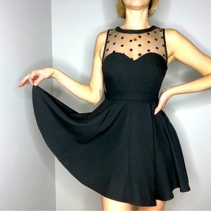 Coincidence and Chance (Urban Outfitters) Retro style polka dot party dress.